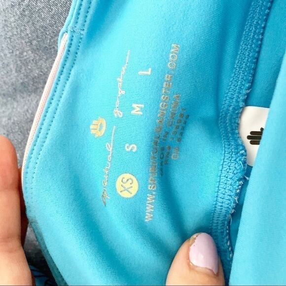 Spiritual Gangster light blue high waist leggings - Picture 6 of 7